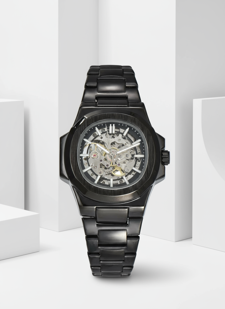 Montre Skeleton Life Hearts