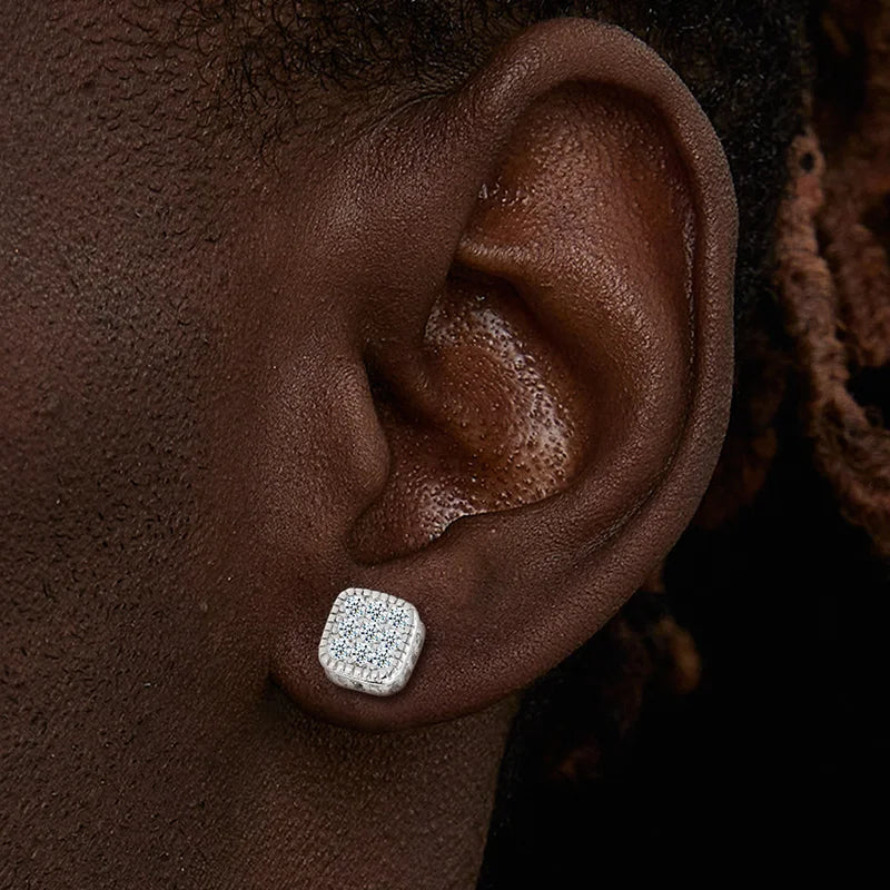 boucle d'oreille Cubix