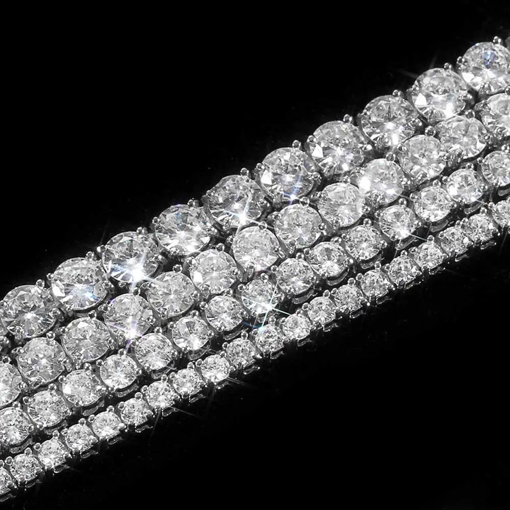 pack collier +bracelet Frosted VVS