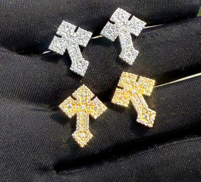 Boucle d'oreille Divine Cross