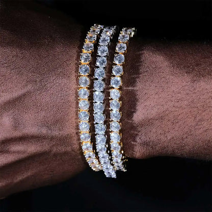 pack collier +bracelet Frosted VVS